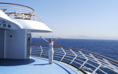 Yoga auf dem Schiff, unterwegs als Gesundheits Expertin mit dem Body & Soul Team der MS Europa